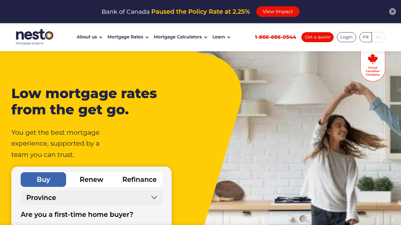Visit Nesto.ca for detailed real estate market insights and mortgage solutions in Canada.