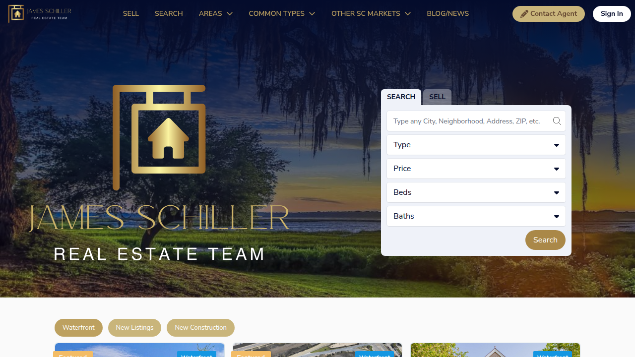 View available luxury properties and historic homes in Charleston, SC.