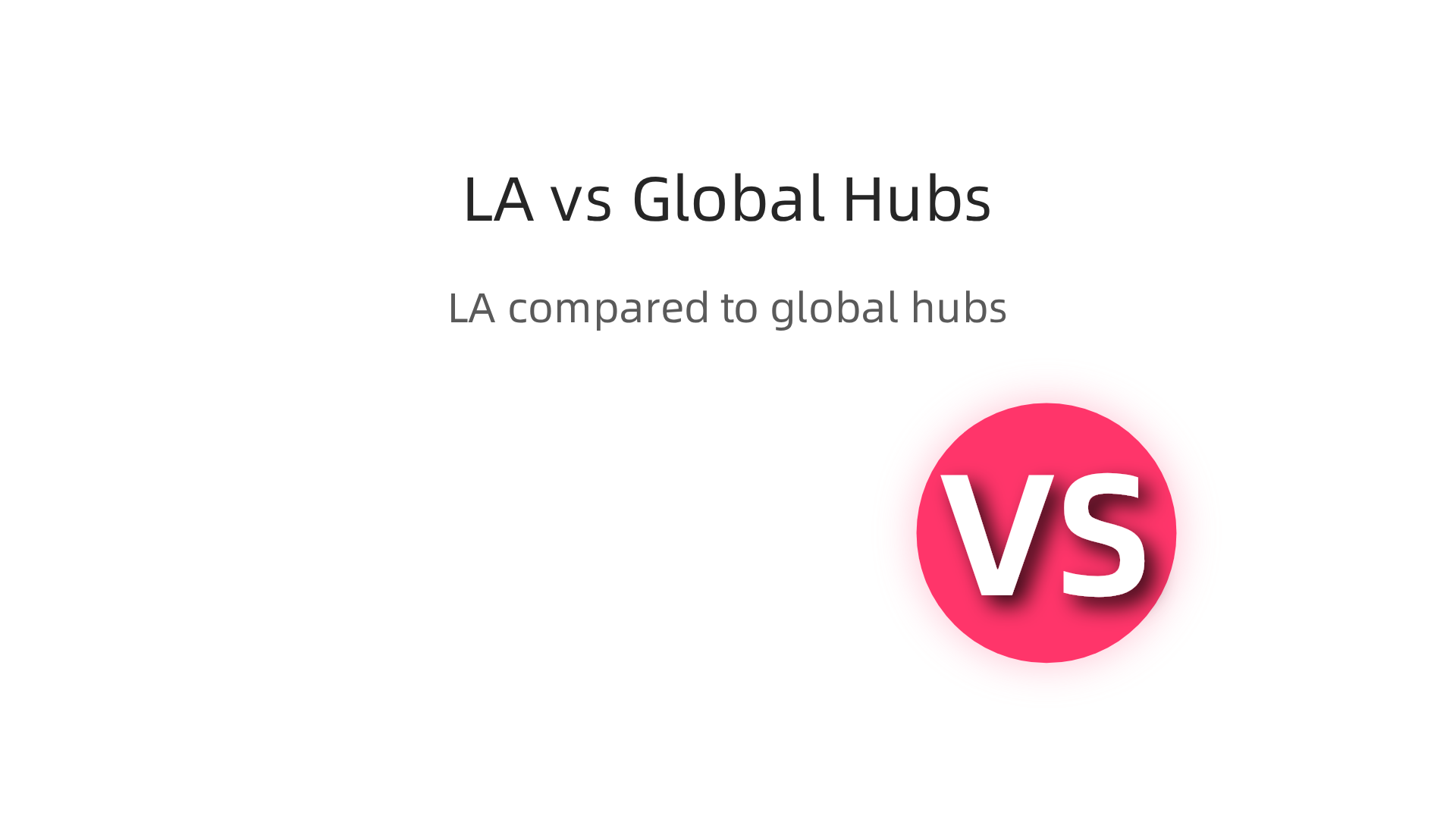 A comparative overview of Los Angeles luxury real estate against other global luxury hubs.