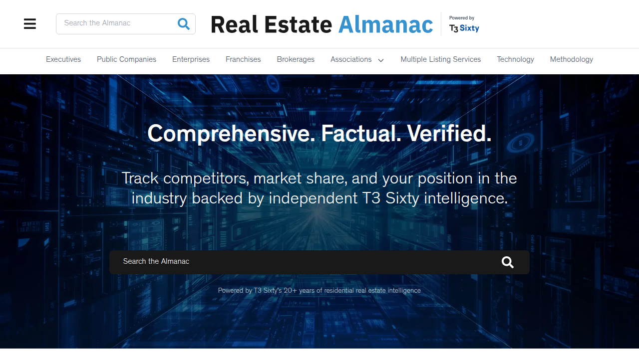 Review U.S. brokerage power rankings and industry data on Real Estate Almanac, a key source for firm size.