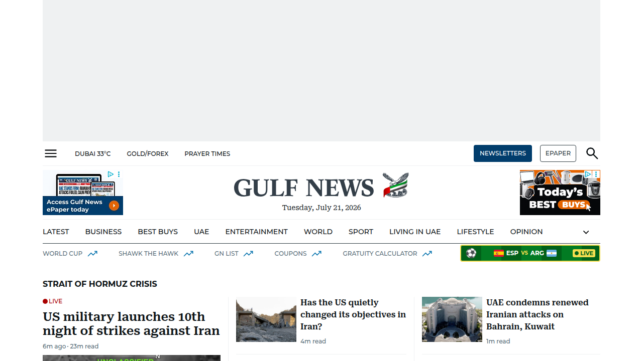 Stay updated with the latest property market news and reports from Gulf News.