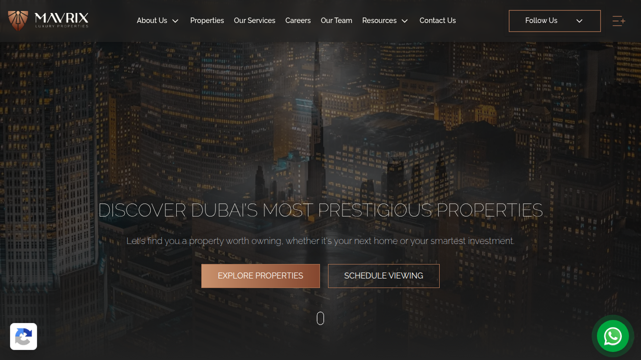 Explore Mavrix Properties, a leading real estate firm specializing in Dubai's luxury market insights.