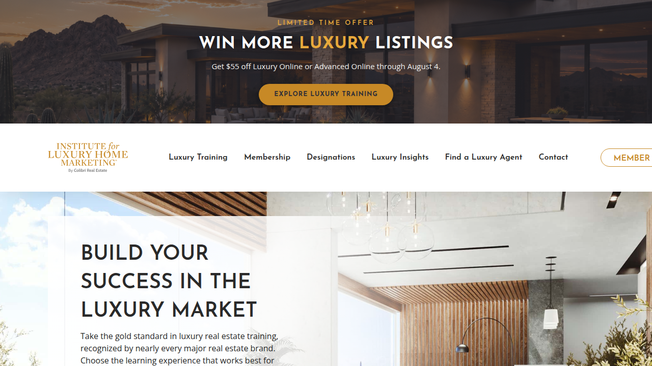 The Luxury Home Marketing Council offers resources and reports on high-end property trends.