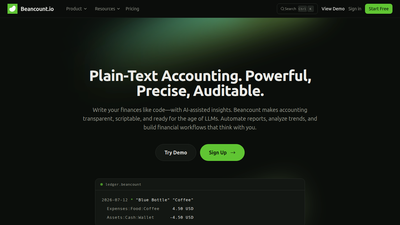 Beancount provides valuable tax strategy blogs, including guides for foreign real estate investors.